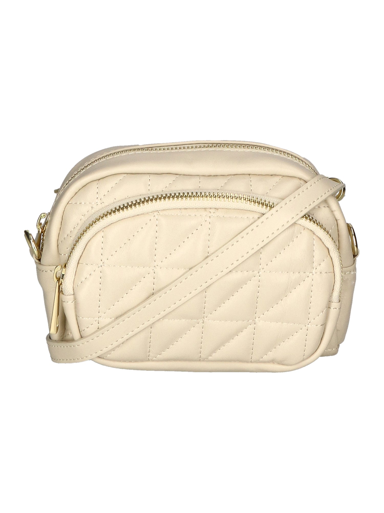 Ancilla 05305-S37 LATTE Pochette da donna in vera pelle Gave Lux