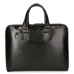 Fabiana Borsa a mano unisex Vera pelle 9033-NERO BLACK Gave Lux