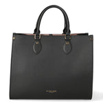 Borsa a mano da donna 100% pelle MYB-8028-FW-NERO My Best Bag