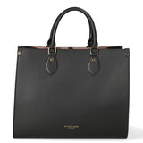 Borsa a mano da donna 100% pelle MYB-8028-FW-NERO My Best Bag