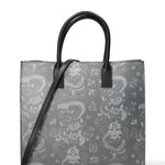 Borsa a mano da donna Vera pelle ruga JR-W-1032-BLACK-TATOO John Richmond