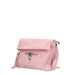 Valencia Borsa a tracolla da donna Vera pelle 8651-ROSA Gave Lux