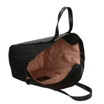 Borsa a mano da donna Vera pelle e suede MYB-7030-SS-NERO+VACCHETTA NERO My Best Bag