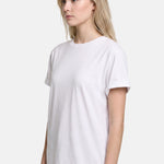 T-shirt in 84% Cotone 16% Elastan Bianco