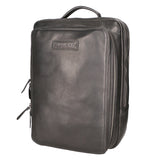 Zaino da uomo in vera pelle RFID HILB-3365-NERO Hill Burry