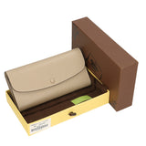 Marcella 60698 2-FANGO TAUPE Portafoglio donna in vera pelle Gave Lux