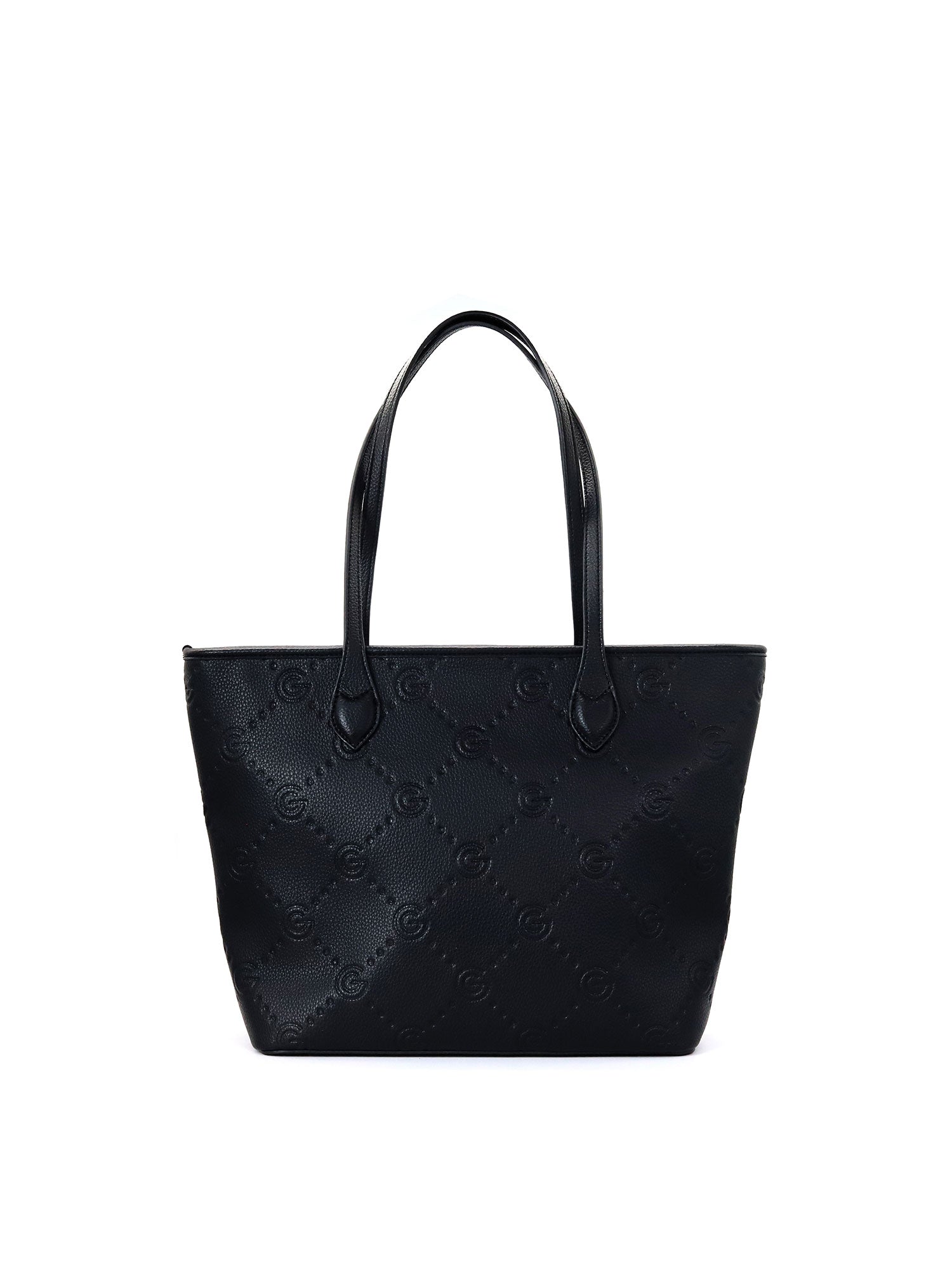 Borsa a spalla da donna 100% pelle vegana PU GGB023BLK Gabriella G Firenze