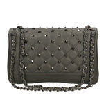 Erevan Borsa a tracolla donna Vera pelle 6589-GRIGIO GREY Gave Lux