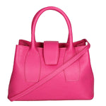 Alessandra Borsa a mano da donna Vera pelle 05000-D02 FUXIA FUCHSIA Gave Lux