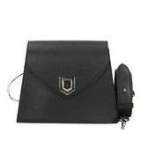 Eolara Borsa a spalla da donna Vera pelle 193842-NERO BLACK Gave Lux