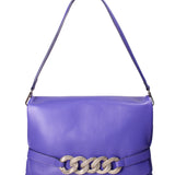 Borsa a spalla da donna Vera pelle JR-W-1160LDO-PURPLE John Richmond