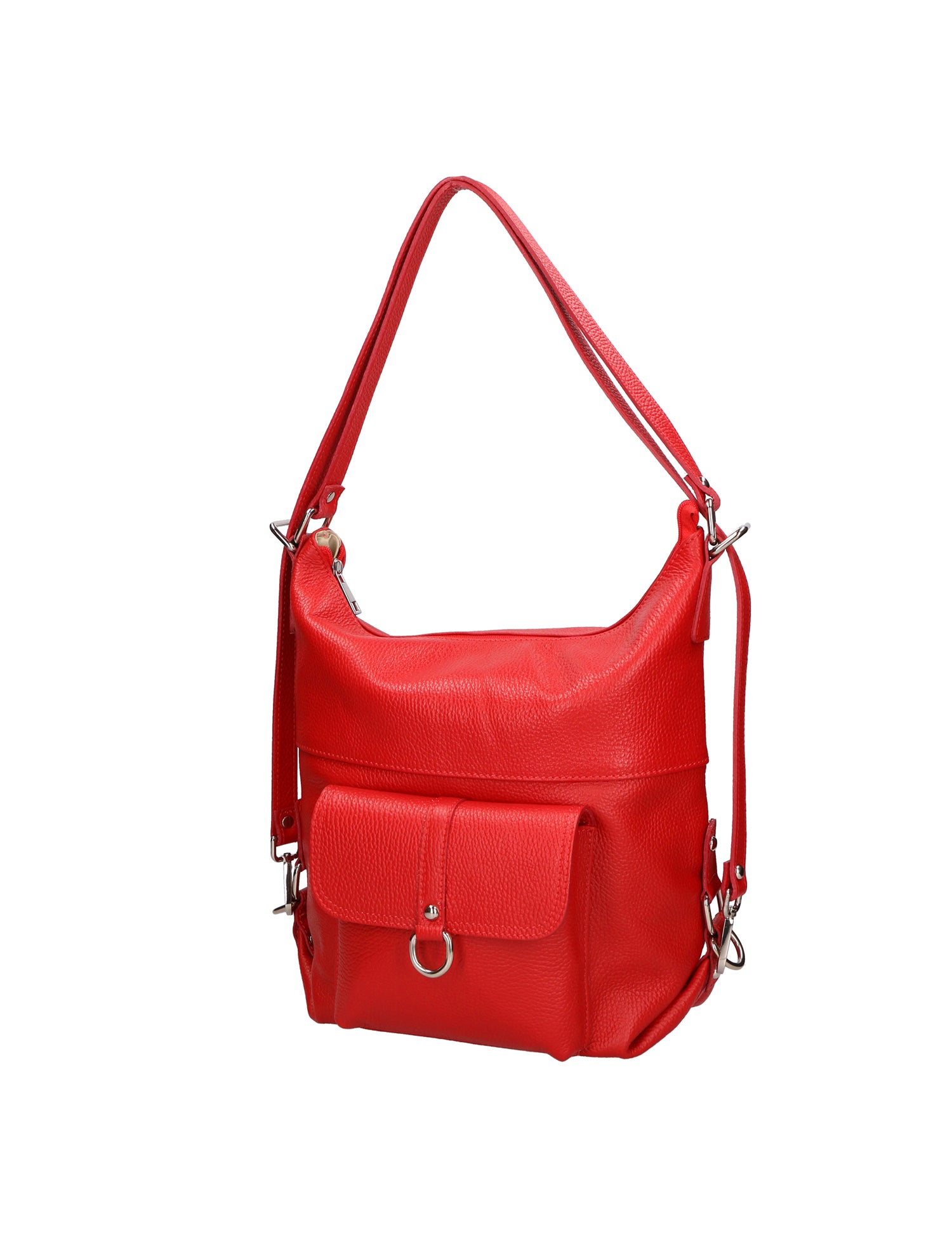 Kesha Borsa a spalla da donna Vera pelle 3301-ROSSO Gave Lux