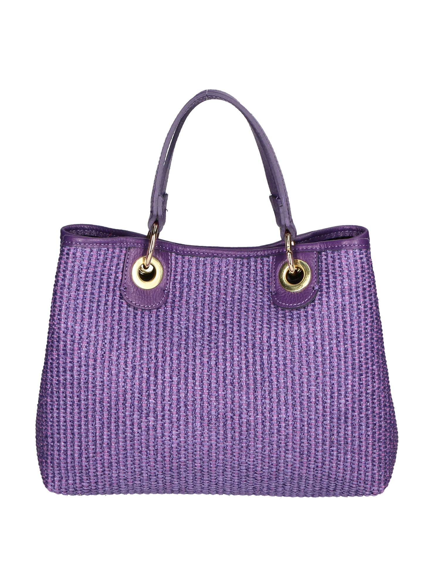 Borsa a mano da donna Paglia & Pelle MYB-05167-SS-307+D45 VIOLA My Best Bag