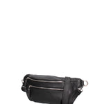 Marsupio da donna in vera pelle 100% pelle 07240-D28 NERO Roberta Rossi