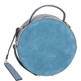 Borsa a mano da donna Pelle scamosciata e ruga MYB-6021-FW-07012 CARTA ZUCCHERO My Best Bag