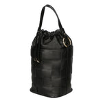 Borsa a mano da donna 100% pelle MYB-8010-FW-NERO BLACK My Best Bag