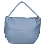 Virginia Borsa a spalla da donna Vera pelle 06495-S41 CELESTE SCURO Gave Lux