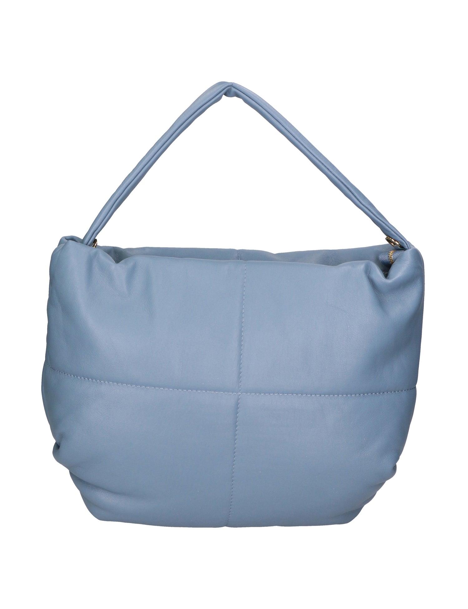 Virginia Borsa a spalla da donna Vera pelle 06495-S41 CELESTE SCURO Gave Lux