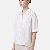 Blusa in 86 Lyocell 14 Poliestere Bianco