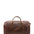 Borsa da viaggio unisex vera pelle 100% cotone 4038-TESTA DI MORO Alessia Firenze