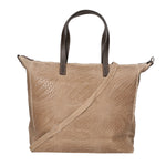 Emerenziana Borsa a spalla da donna Vera pelle 80058-TAUPE Gave Lux