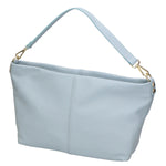 Ginevra Borsa a spalla da donna Vera pelle 05936-S92 CELESTE Gave Lux