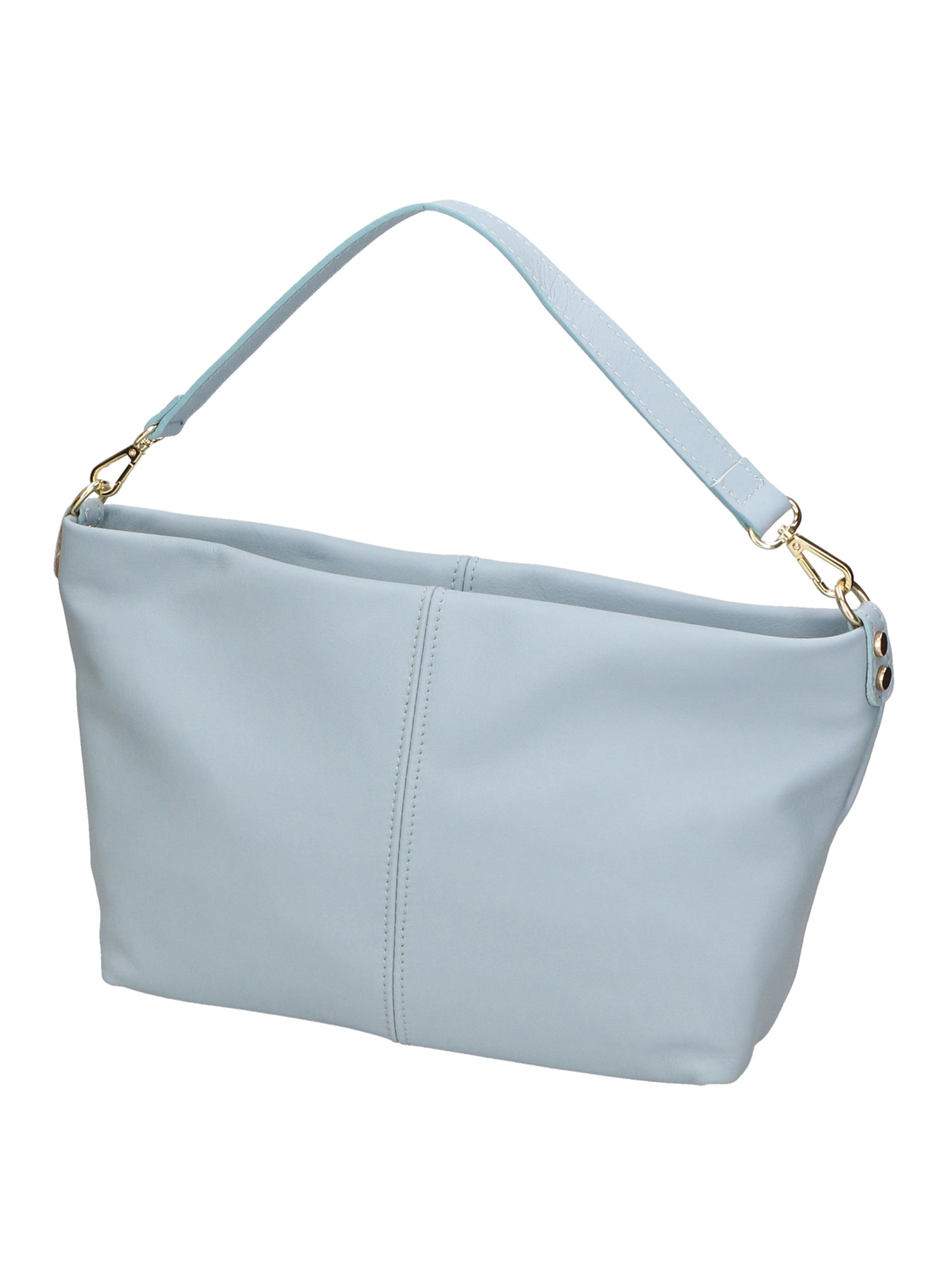 Ginevra Borsa a spalla da donna Vera pelle 05936-S92 CELESTE Gave Lux