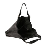 Elettra Borsa a mano da donna Vera pelle 80050-GRIGIO Gave Lux
