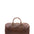 Borsa da viaggio unisex in vera pelle 100% cotone 4514-TESTA DI MORO Alessia Firenze