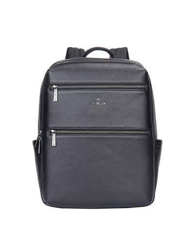 Zaino unisex in vera pelle Casual BC1294-NERO