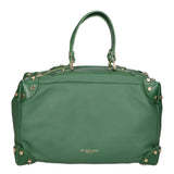 Borsa a mano da donna 100% pelle artigianale MYB-6012-FW-VERDE+P622 VERDE My Best Bag