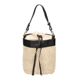 Borsa a mano da donna Cuoio & Paglia MYB-7041-SS-BEIGE+S28 NERO My Best Bag