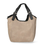 Elettra Borsa a mano da donna Vera pelle 80050-TAUPE Gave Lux