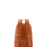 Zaino unisex in vera pelle 100% cotone 4428-MIELE Alessia Firenze