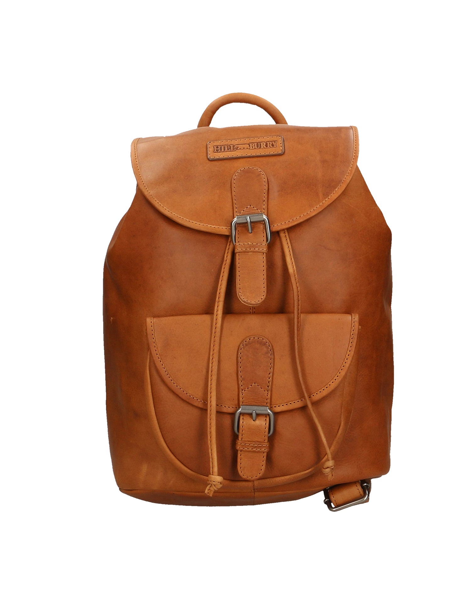 Borsa a tracolla da uomo 100% vera pelle HILB-3158-CUOIO Hill Burry