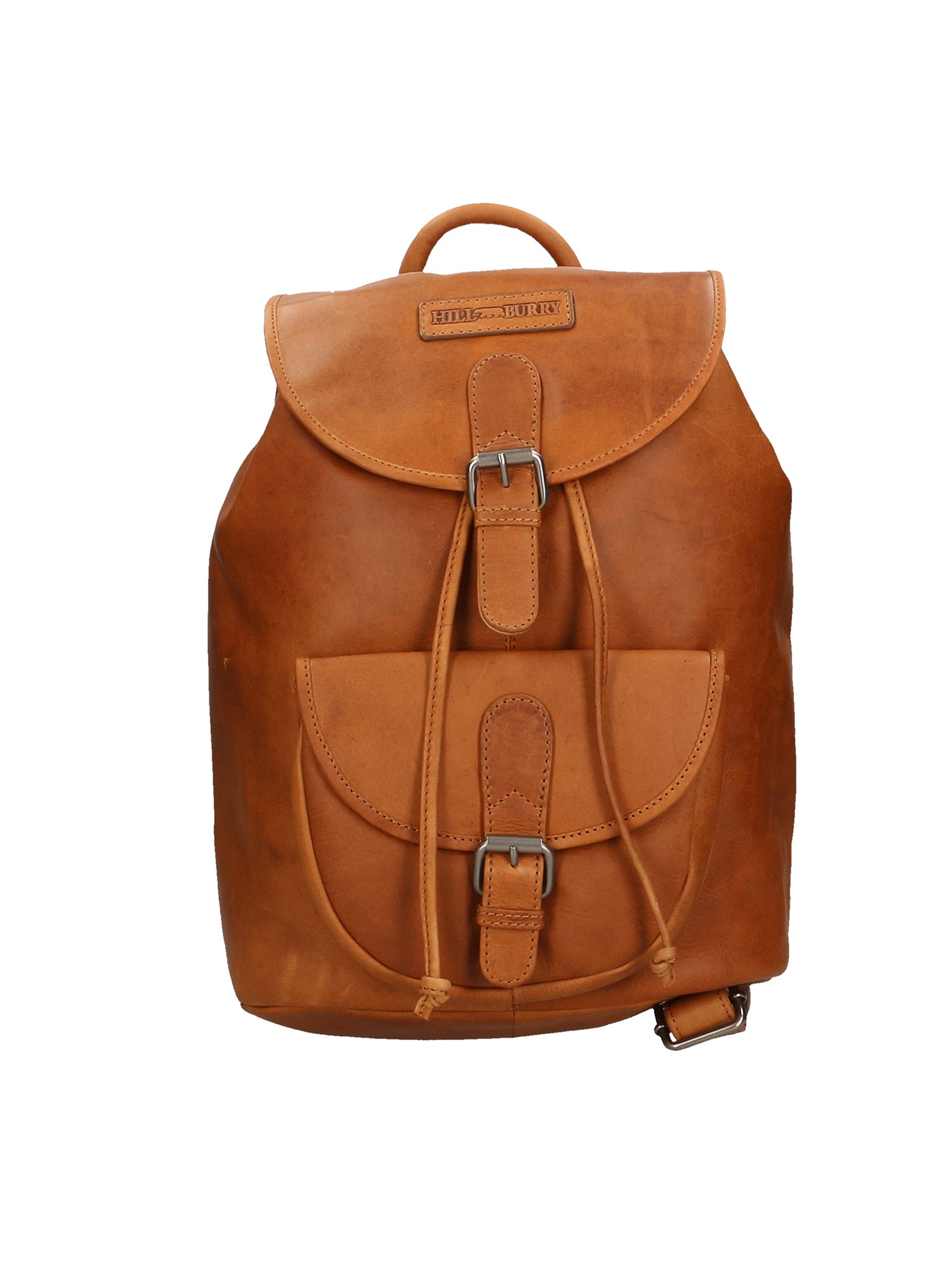 Borsa a tracolla da uomo 100% vera pelle HILB-3158-CUOIO Hill Burry