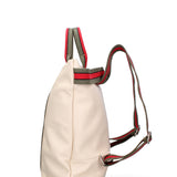 Convertible Handbag Into Backpack For Women In Genuine Leather Made in Italy 43x38x12 cm