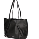 Iridea Borsa a spalla da donna 100% poliuretano B16261-NERO Braccialini