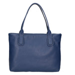 Lorena Borsa a spalla da donna Vera pelle 06506-D24 BLU JEANS Gave Lux