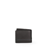 Portafoglio uomo in vera pelle Casual LB7611-44-NERO Laura Biagiotti