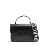 Borsa a mano da donna 100% Pvc FLAT EAR-BLACK Marc Ellis