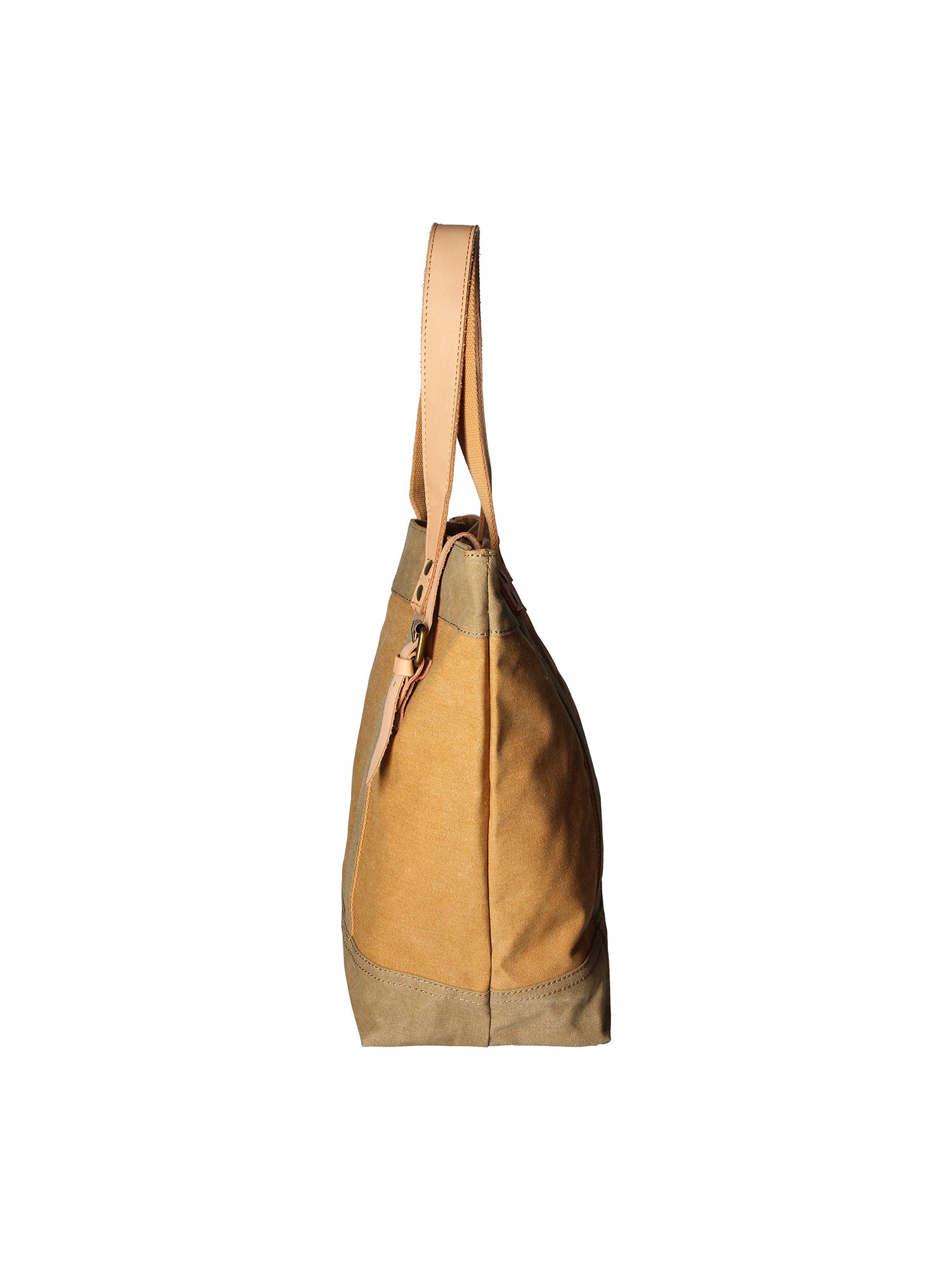 Maura Borsa a mano unisex Canvas e pelle ZG3012-CUOIO COGNAC Gave Lux