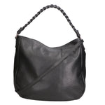 Gaia Borsa a spalla da donna Vera pelle 05897-C28 NERO Gave Lux