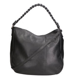 Gaia Borsa a spalla da donna Vera pelle 05897-C28 NERO Gave Lux