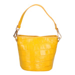 Borsa a spalla da donna Vera pelle MYB-7020-SS-C04 GIALLO My Best Bag