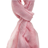 Savina L1010-RASA Foulard unisex Cotone e Seta Gave Lux