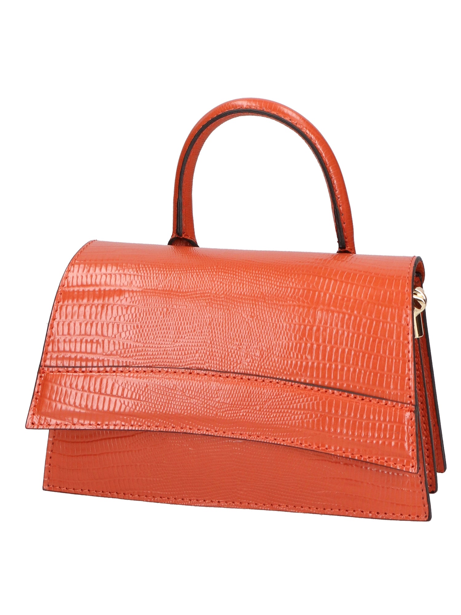 Ariel Borsa a mano da donna Vera pelle 05458-LU35 MATTONE DARK ORANGE Gave Lux