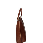 Lumena Borsa a mano da donna Vera pelle 2094-L131 MARRONE Gave Lux