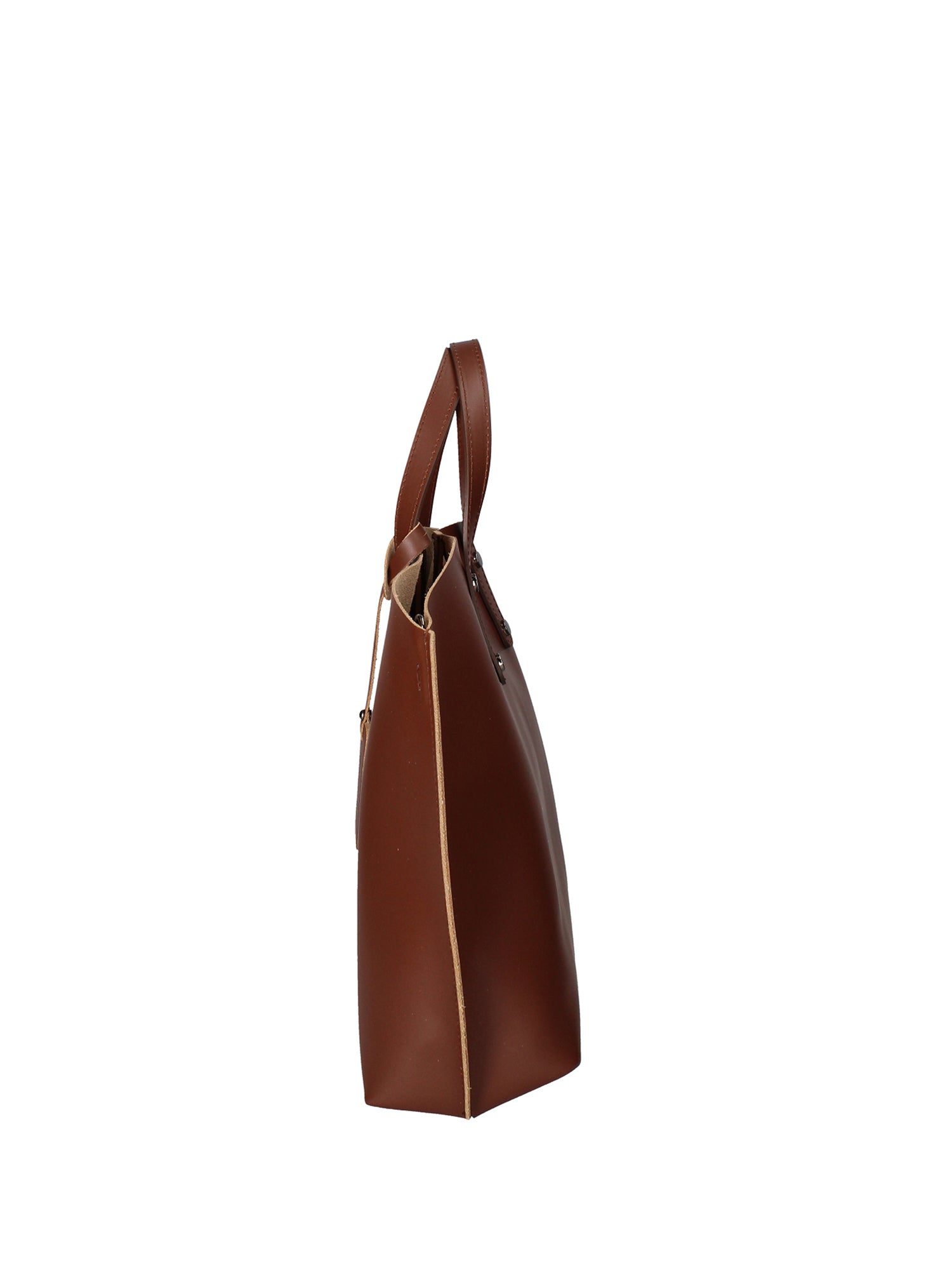 Lumena Borsa a mano da donna Vera pelle 2094-L131 MARRONE Gave Lux