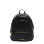 Zaino da donna in poliuretano Vegan LISA-MACRO-BLACK-BRUSH GOLD Marc Ellis